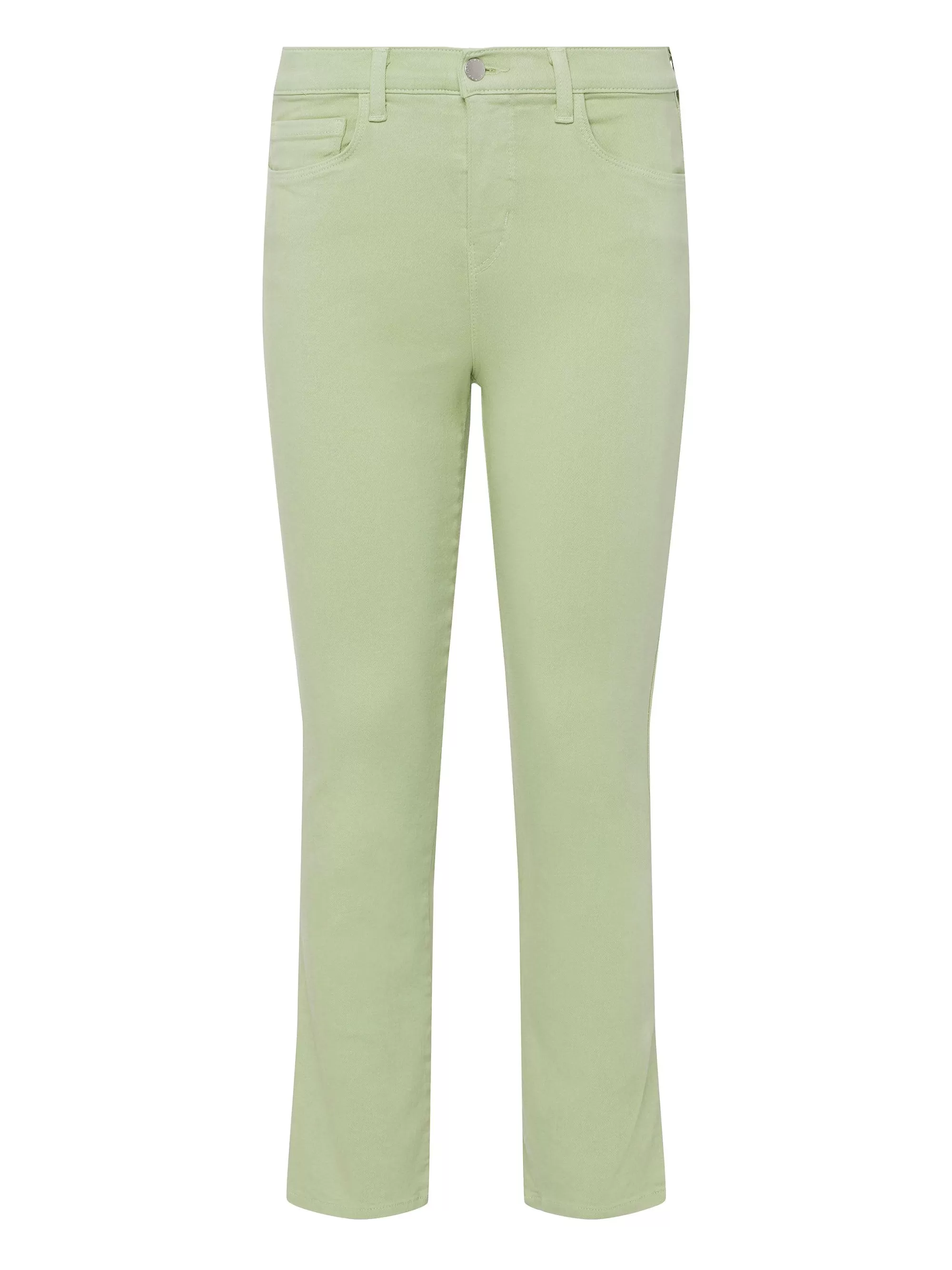 L'AGENCE Alexia Cropped Sigarettenjeans Laurier Groen Online