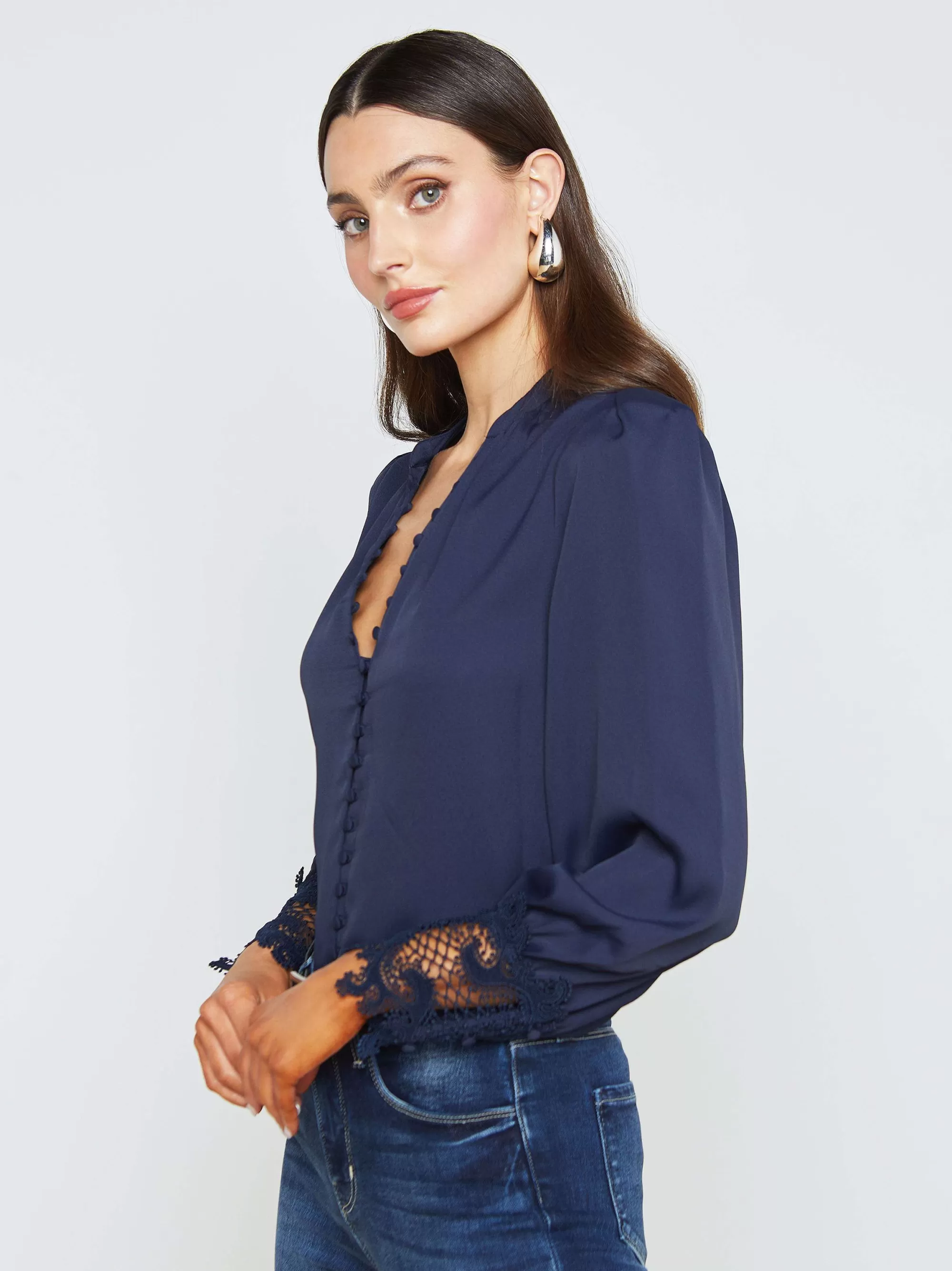 L'AGENCE Ava-Blouse Middernacht Store