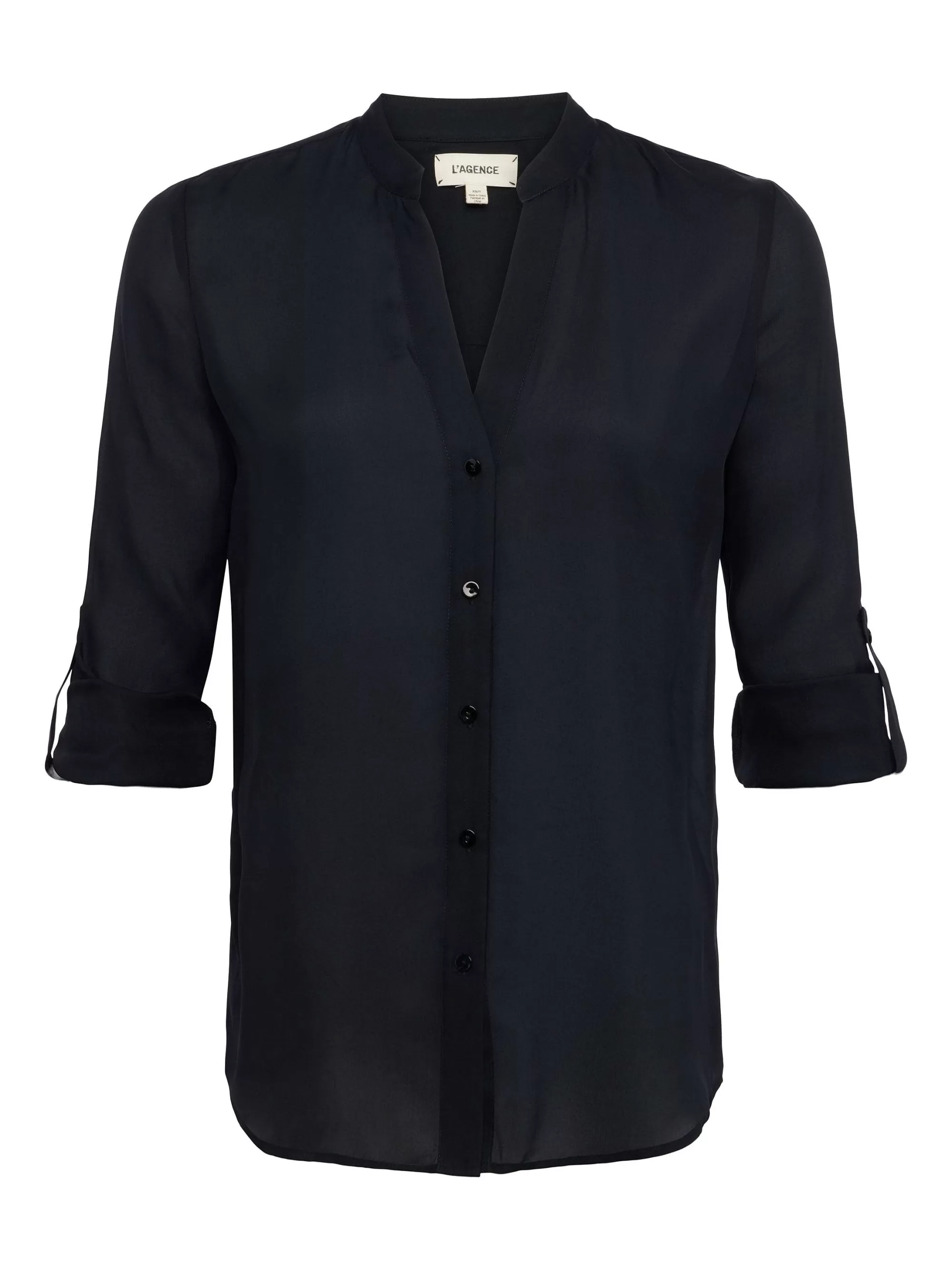 L'AGENCE Gillianblouse Zwart Best Sale