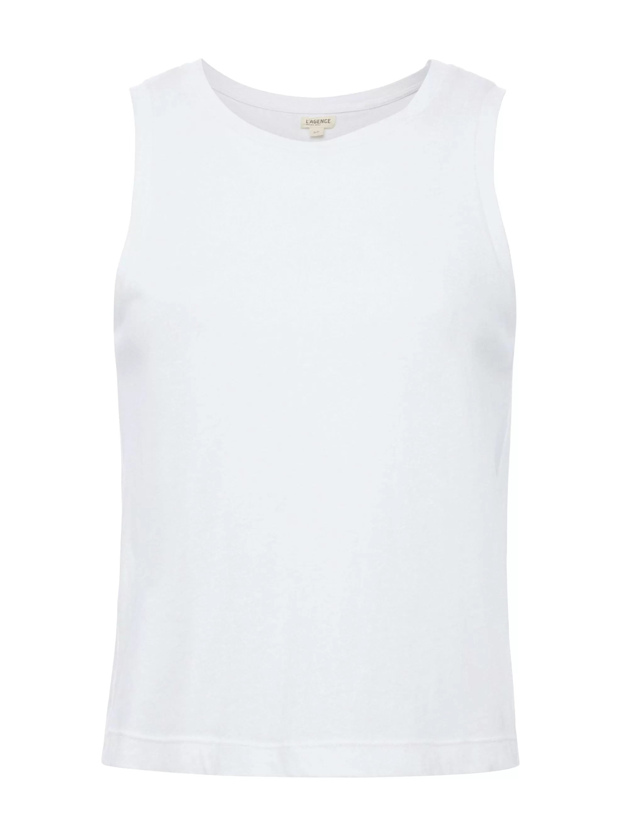 L'AGENCE Mikaela Katoenen Tanktop Wit Cheap