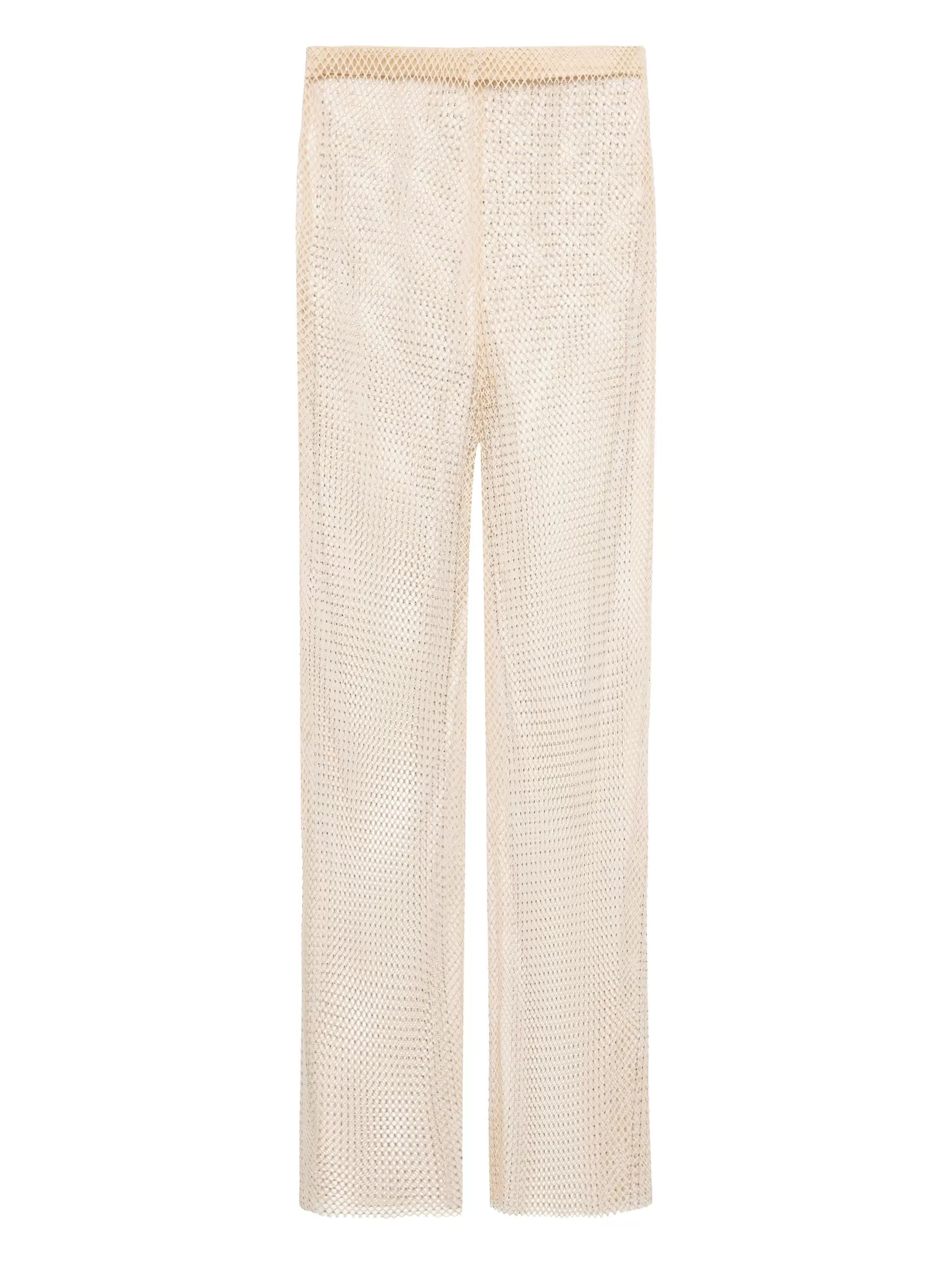 L'AGENCE Noemi Mesh Cover-Up Broek Champagne Cheap