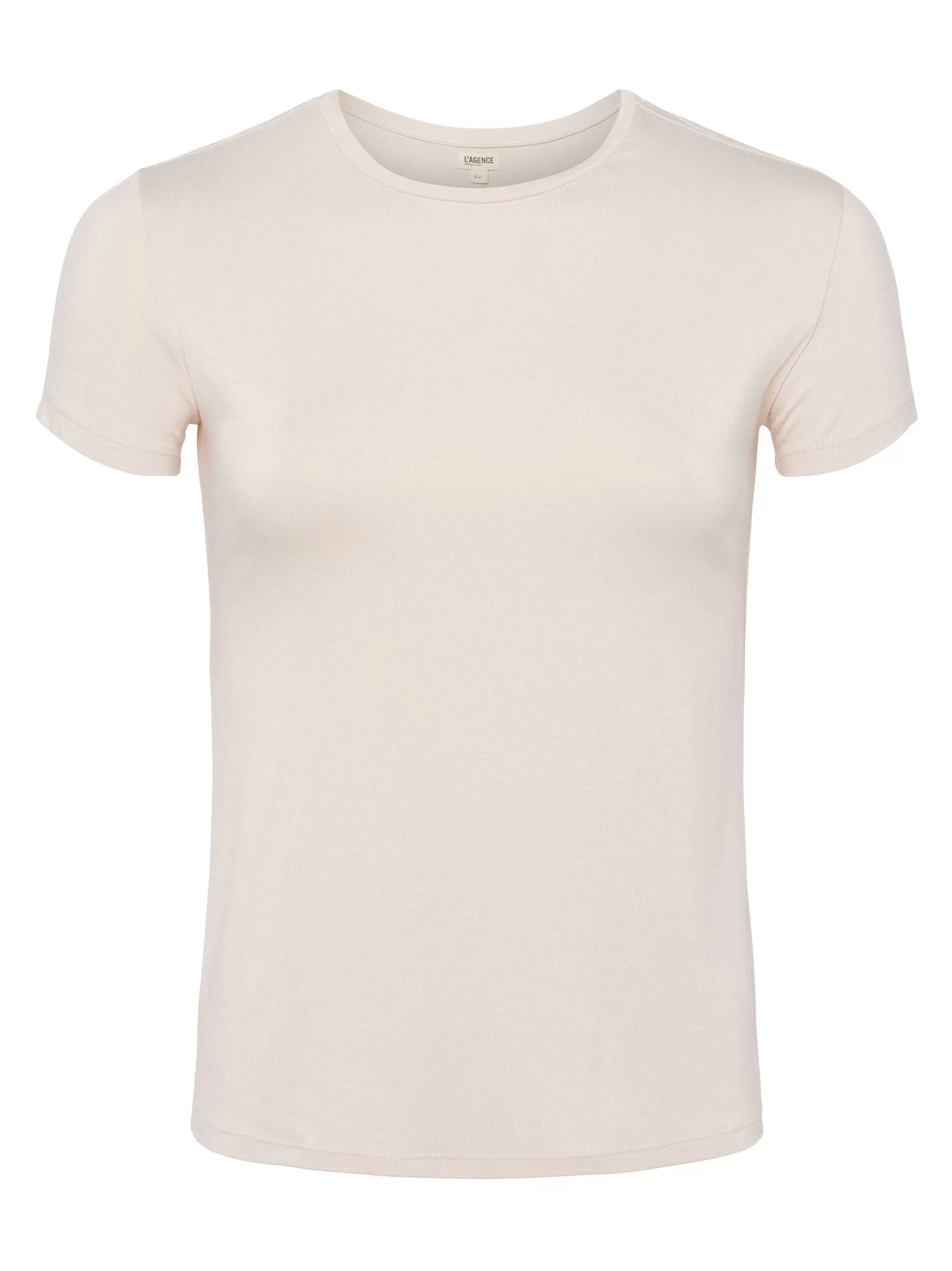 L'AGENCE Ressi Passend T-Shirt Bisque Flash Sale