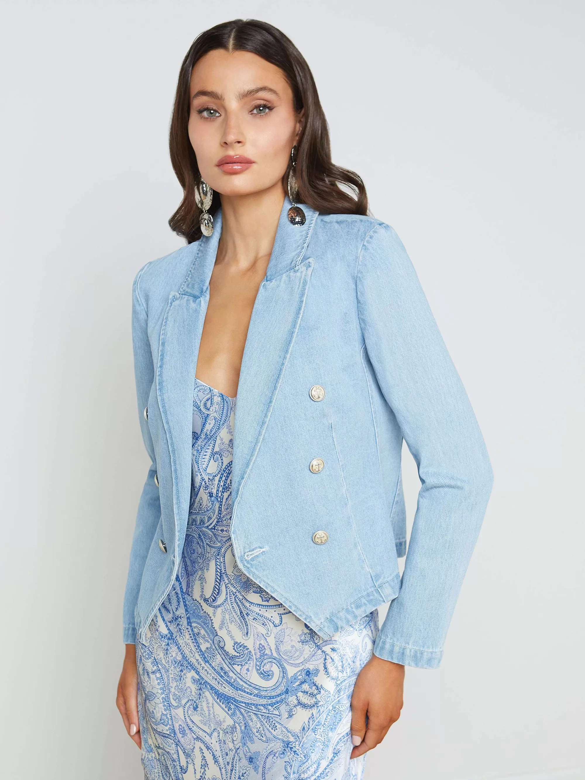 L'AGENCE Robbie Denimblazer Rover Shop