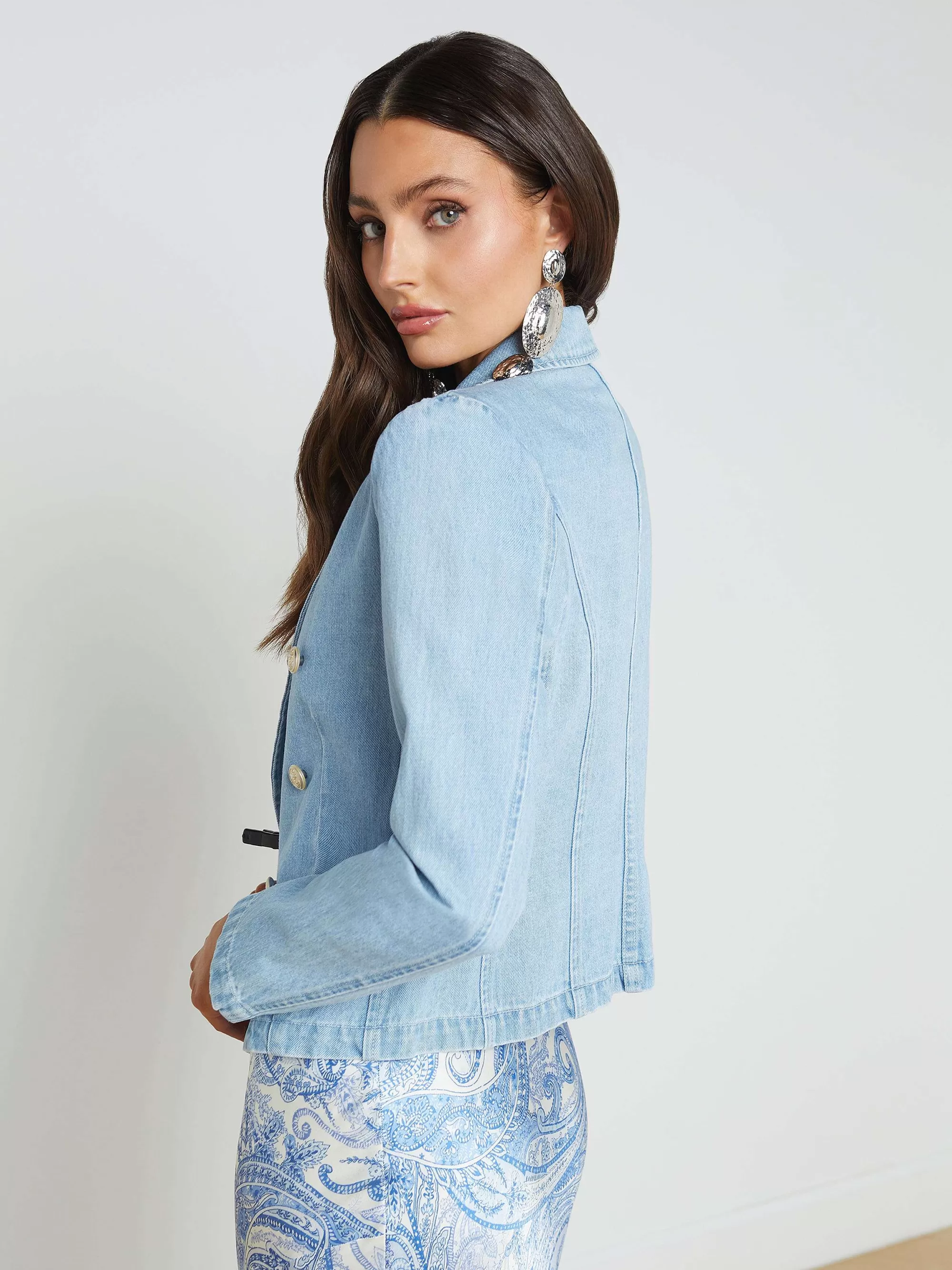 L'AGENCE Robbie Denimblazer Rover Shop