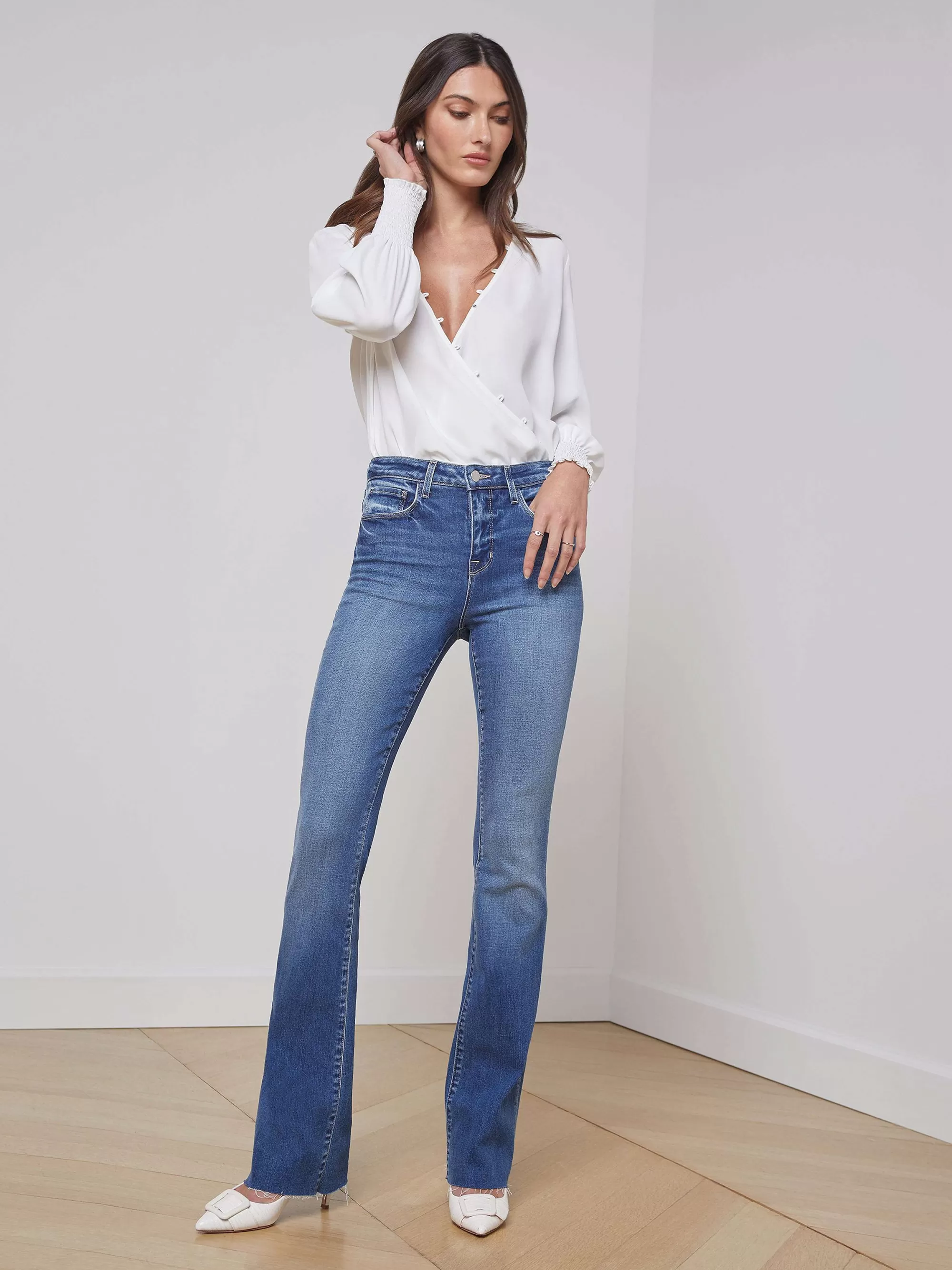 L'AGENCE Ruth-Jeans Met Rechte Pijpen Cambridge Clearance