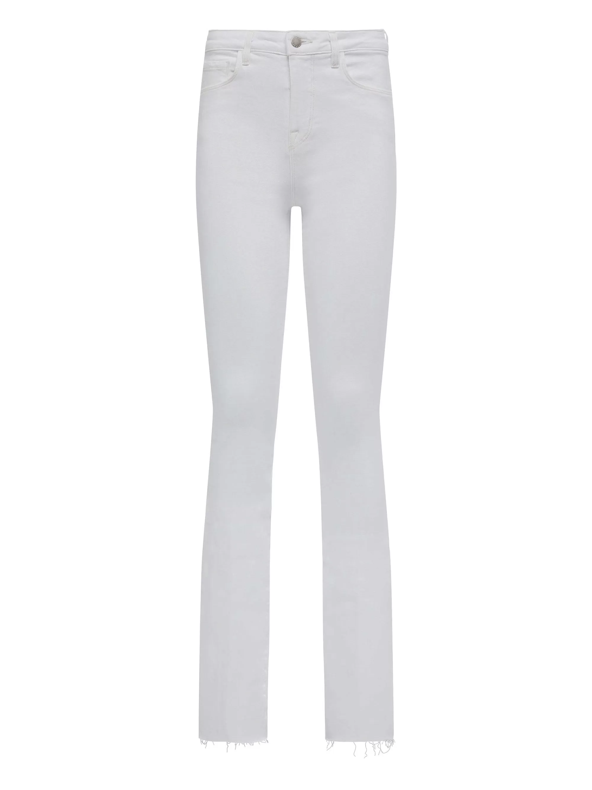 L'AGENCE Ruth-Jeans Met Rechte Pijpen Blanco Online