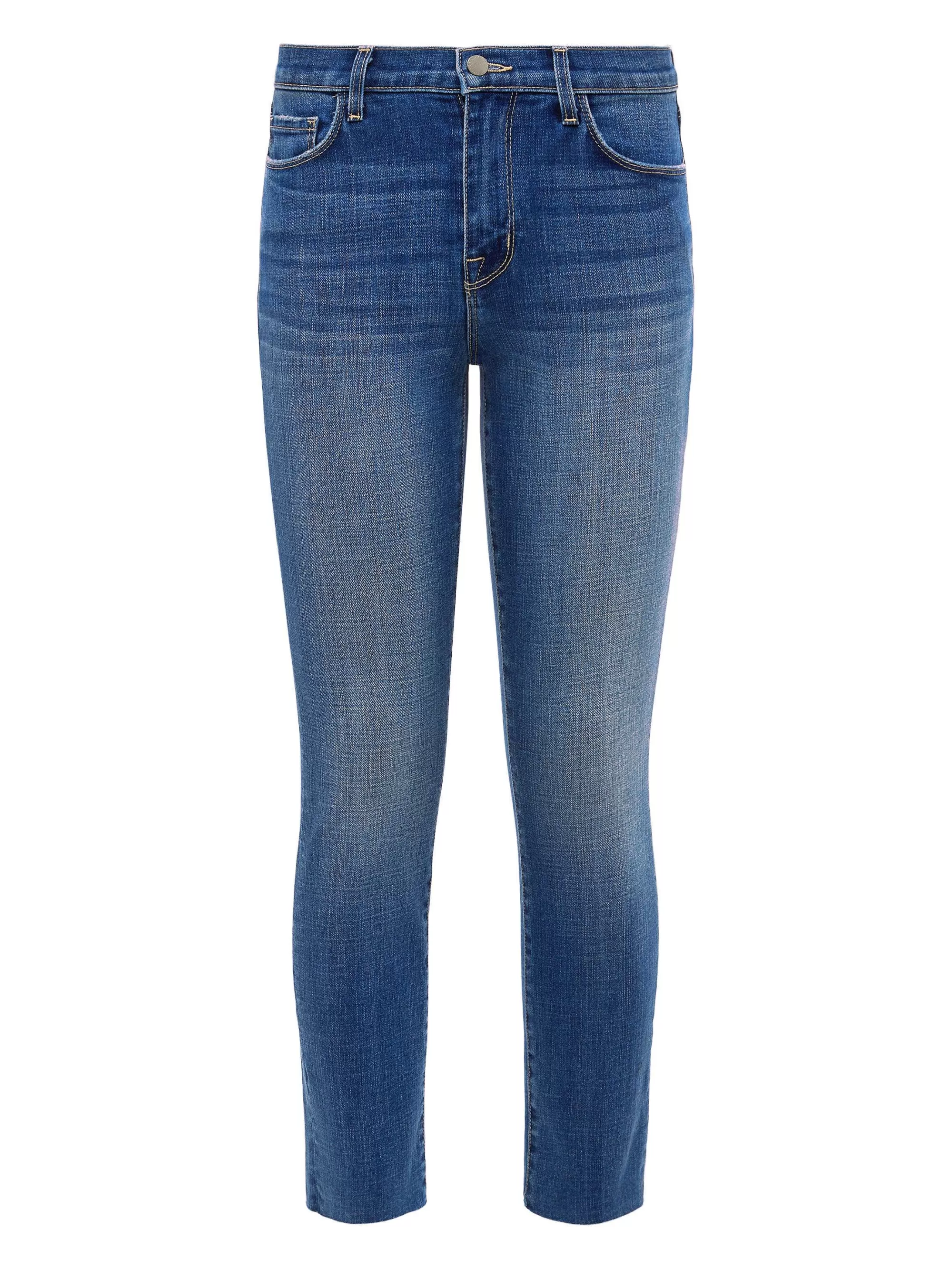 L'AGENCE Sada Cropped Jeans Met Smalle Pijpen Laredo Clearance