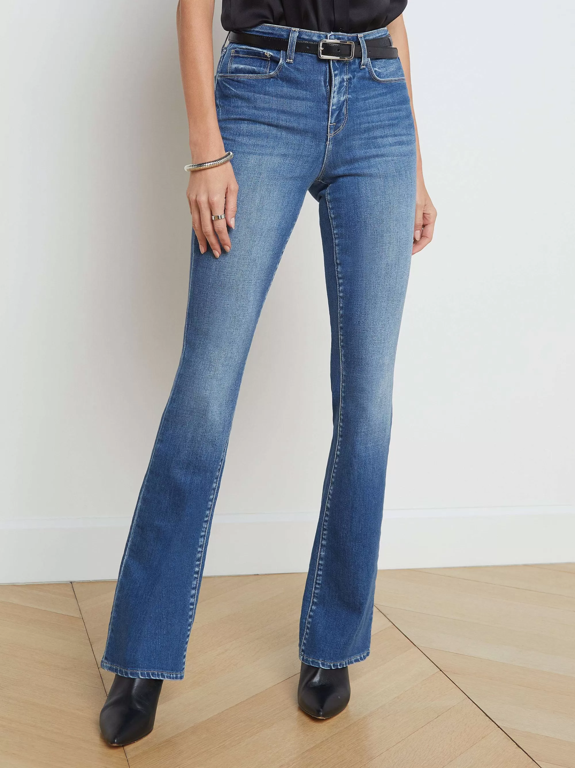 L'AGENCE Selma Bootcut Jean Cambridge Fashion