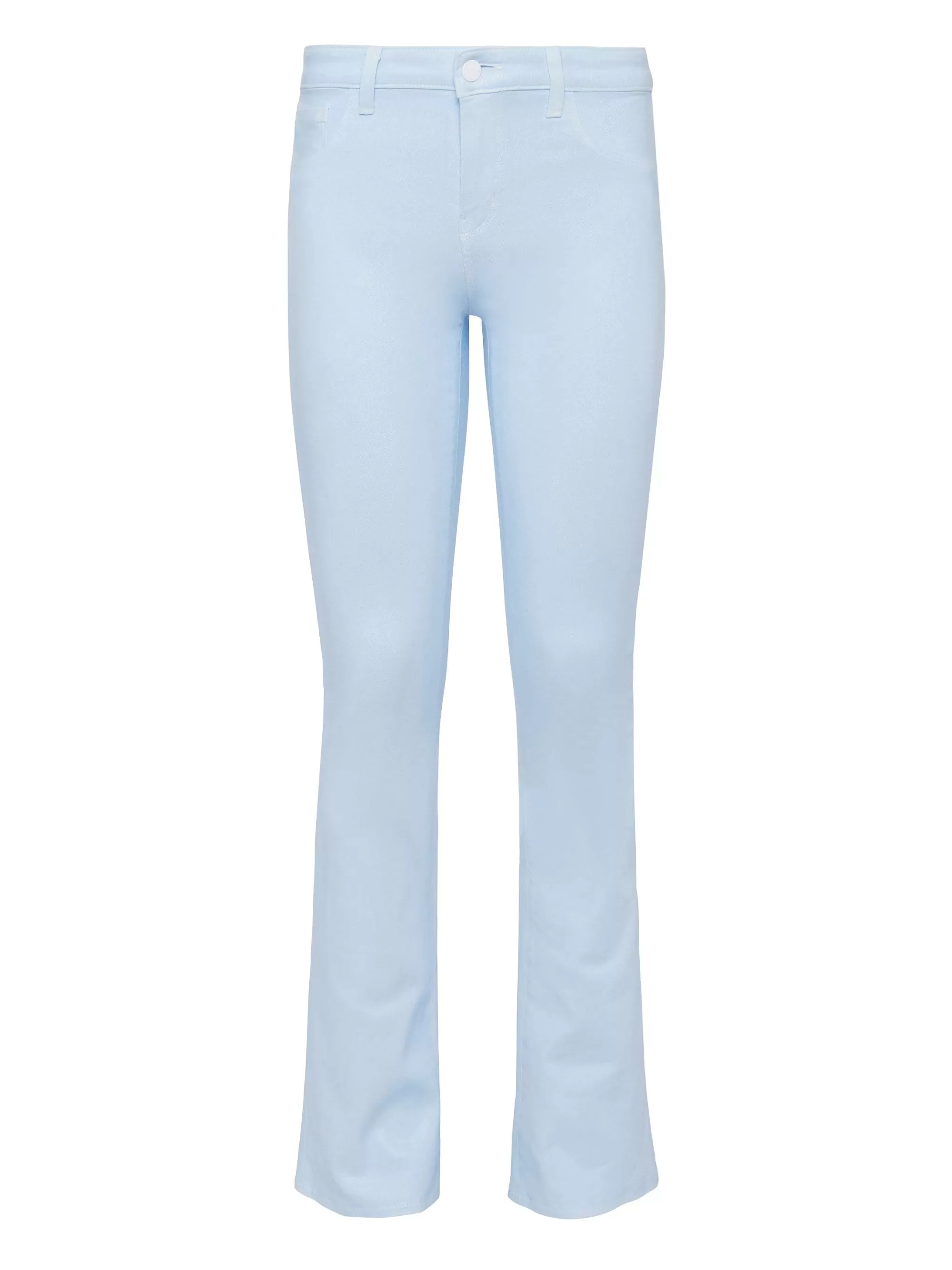 L'AGENCE Selma Gecoate Bootcut Jeans Ijswater/Witte Contrastcoating Clearance