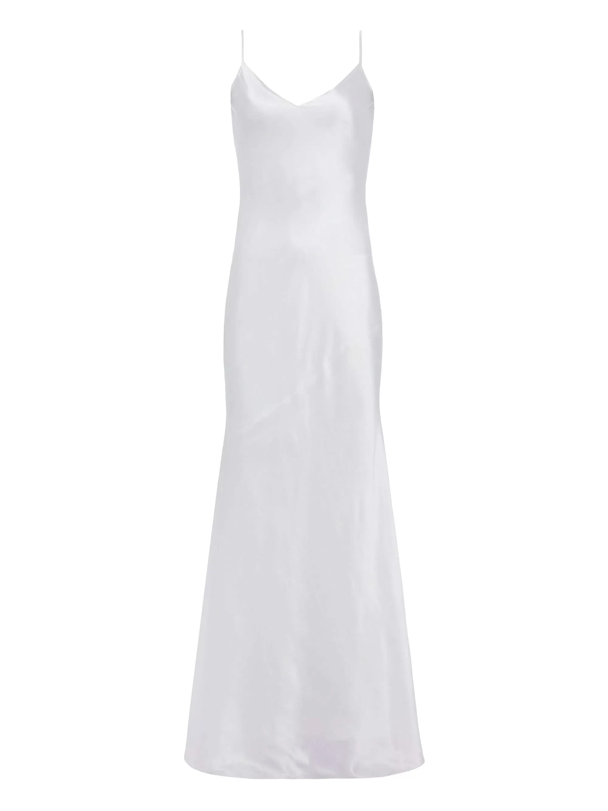 L'AGENCE Serita Zijden Slipdress Wit Best